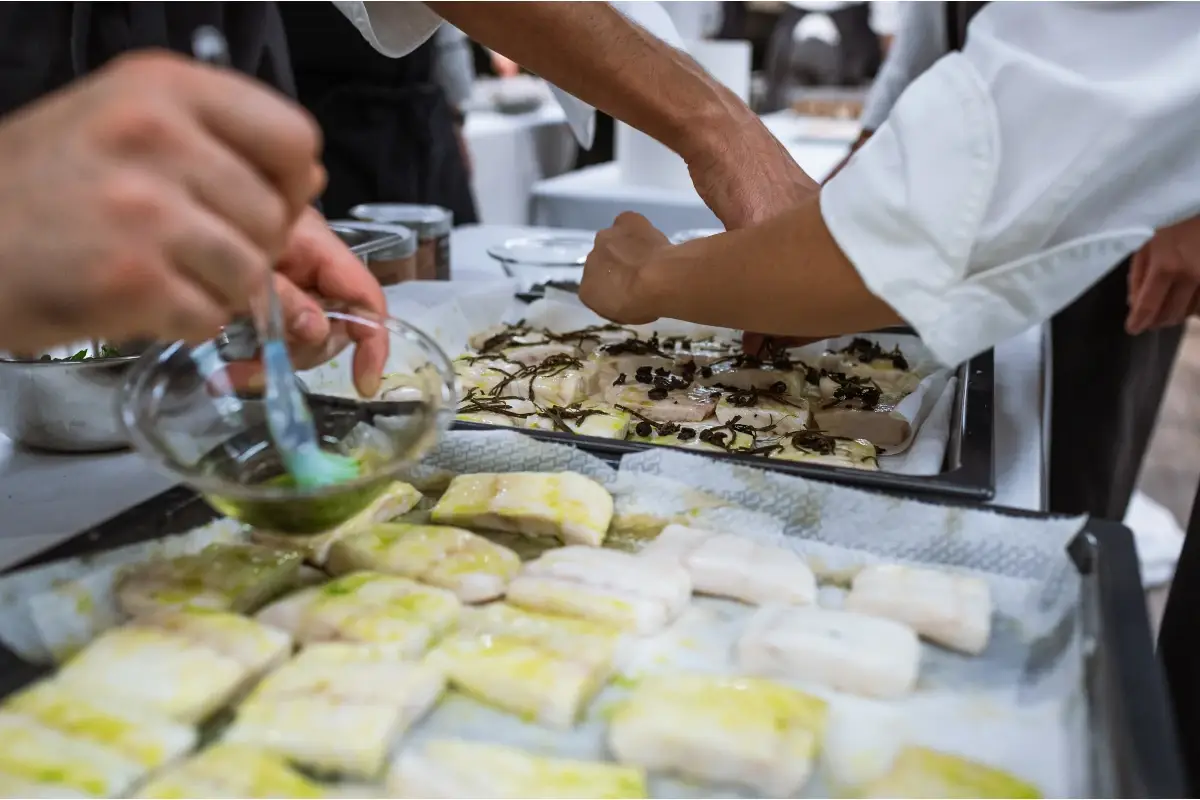 Lo show cooking di Heinz Beck&nbsp; Tennis