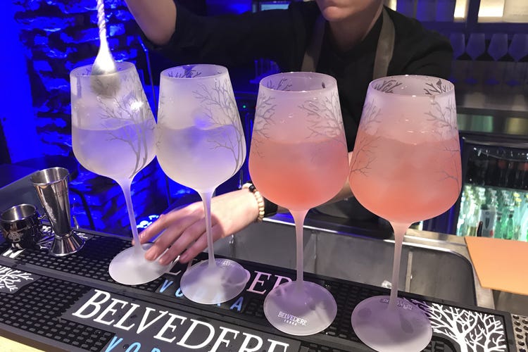 Il cocktail The Pink Talk (Belvedere Vodka, limited edition nel segno dell'inclusività)