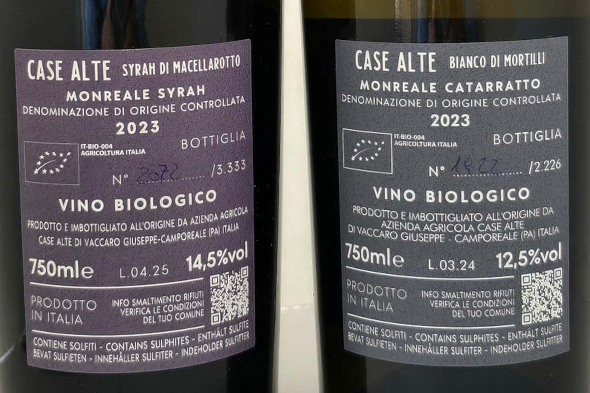 Bianco e Rosso di Case Alte, eccellenti espressioni di Catarratto e Syrah siciliani Bianco e Rosso di Case Alte, eccellenti espressioni di Catarratto e Syrah siciliani
