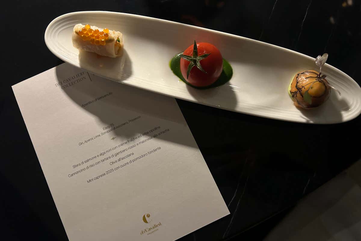 The Roof Milano Bar & restaurant: menu degustazione con vista