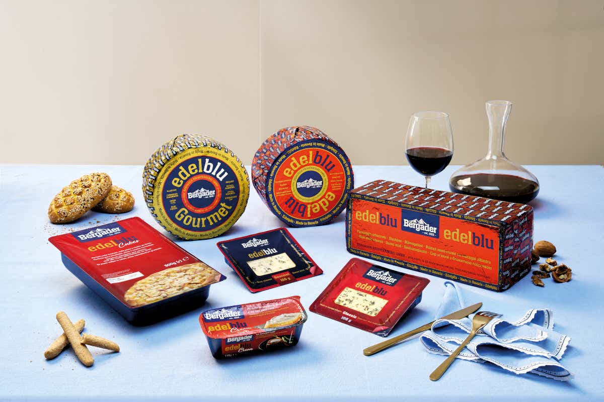 Tutte le referenze della linea Edelblu di Bergader