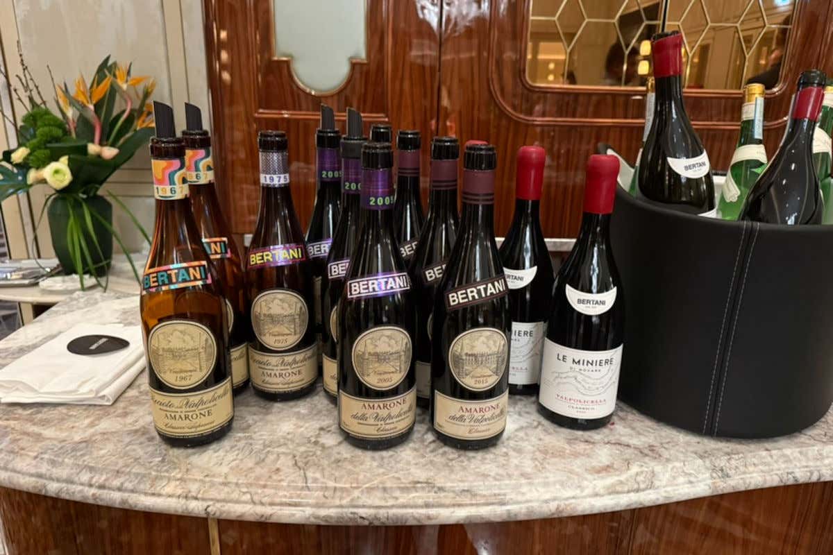 Tutti i vini presentati da Bertani in occasione di "Bertani on"