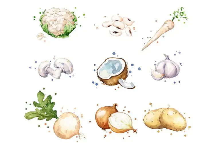 il bianco combatte il colesterolo. Che colore mangi? Ecco propriet&agrave; e vantaggi