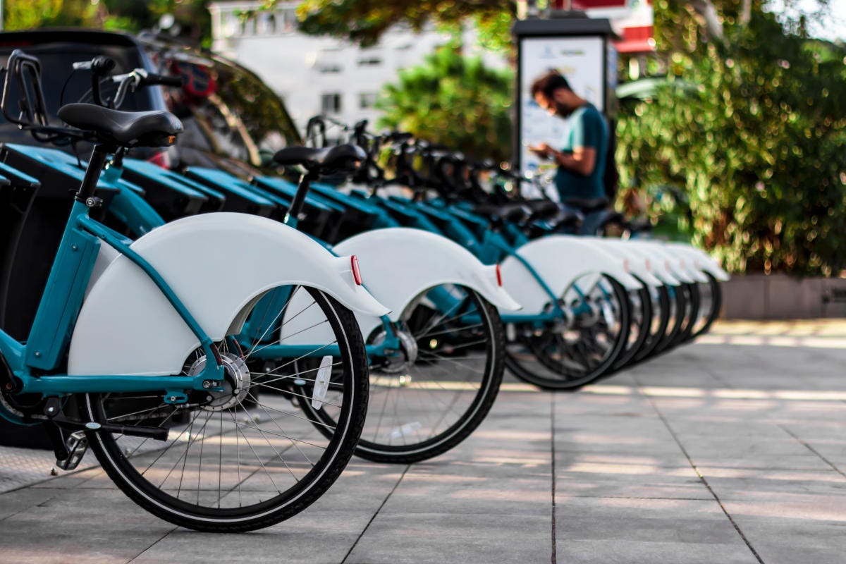 In crescita l'utilizoz di biciclette in condivisione in tutte le città 