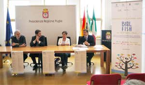  Un momento della conferenza stampa di presentazione