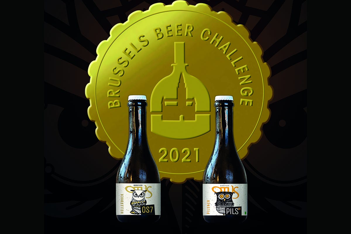 I due ori di Otus Brussels Beer Challenge 2021, due ori per il birrificio Otus