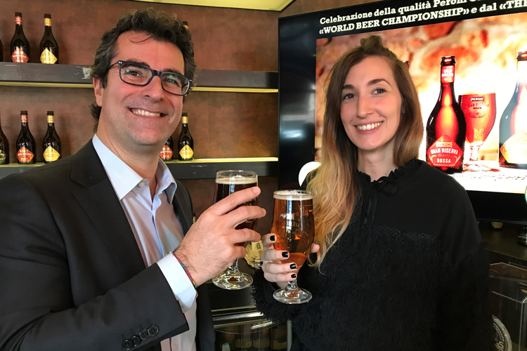 Federico Sannella e Ludovica Lioy (Peroni gran riserva super premiata Inglesi e americani restano dietro)