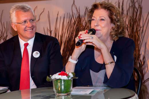 Alberto Frausin e Diana Bracco Alberto Frausin e Diana Bracco
