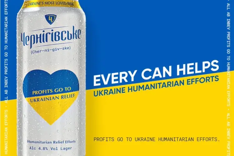 Birra Ucraina Chernigivske, birra in Ucraina, sar&agrave; venduta in Italia per scopi benefici