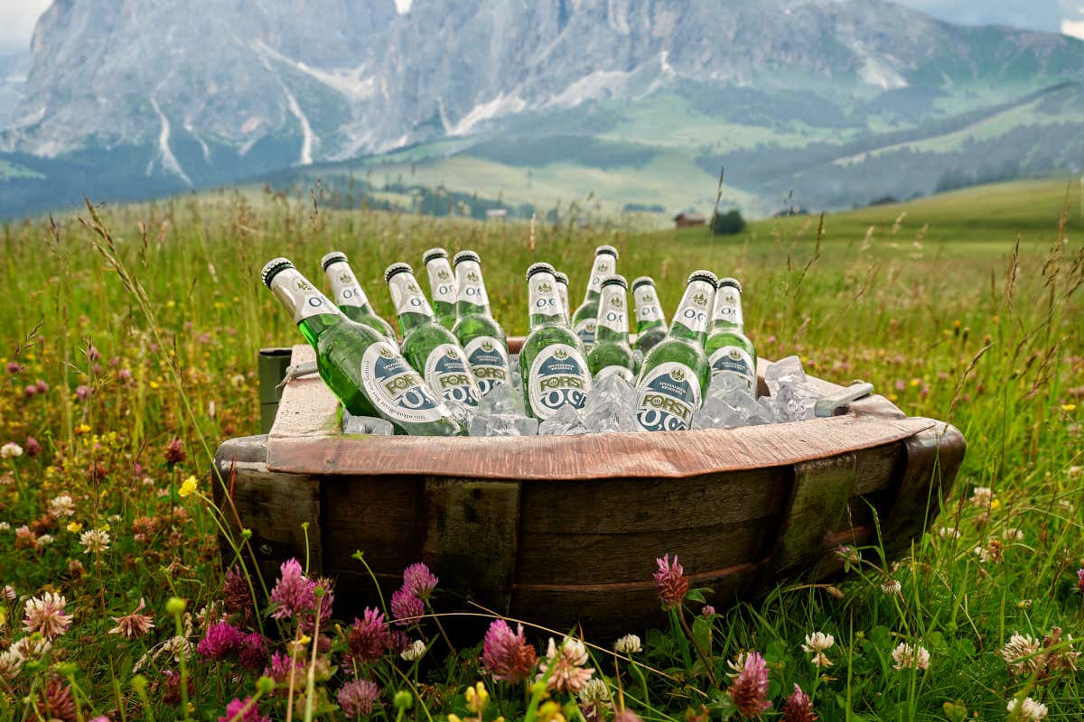 Birra Forst 0,0%, bevanda per gli sportivi a basso contenuto calorico Birra Forst 0,0%, bevanda per gli sportivi a basso contenuto calorico