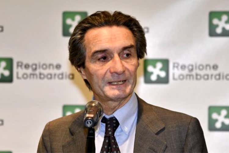 Attilio Fontana (Blockchain sui prodotti alimentariLa Lombardia tutela il Made in Italy)