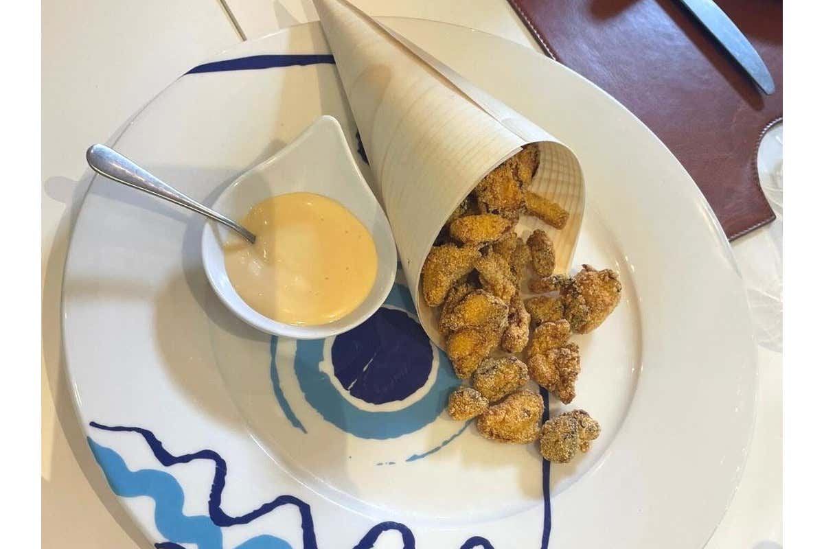 Pop corn di polpo Da Bob Cook Fish esperienza di qualità nel cuore di Sorrento