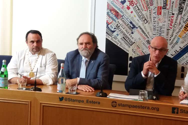 Fabrizio Donatoni, Luciano Tona e Florent Suplisson (Bocuse d'Or, selezioni europee a Torino L'Italia cerca il primo successo della storia)