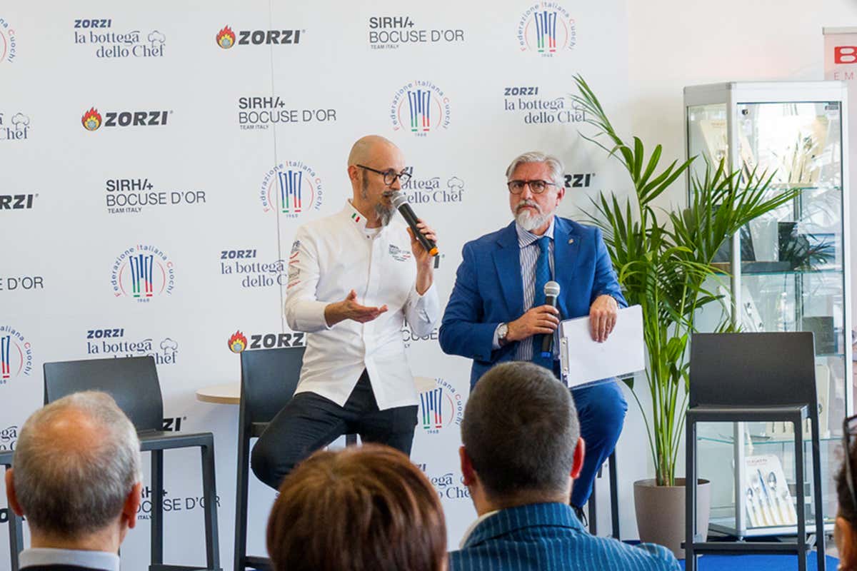 Verso il Bocuse d’Or di Marsiglia: il Team Italia supera la prova generale a Verona Verso il Bocuse d’Or di Marsiglia: il Team Italia supera la prova generale a Verona
