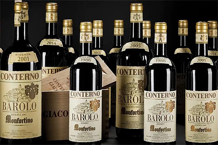I Barolo venduti all'asta Vino protagonista dell'Asta Bolaffi Barolo, 5 bottiglie via a 4.500 euro