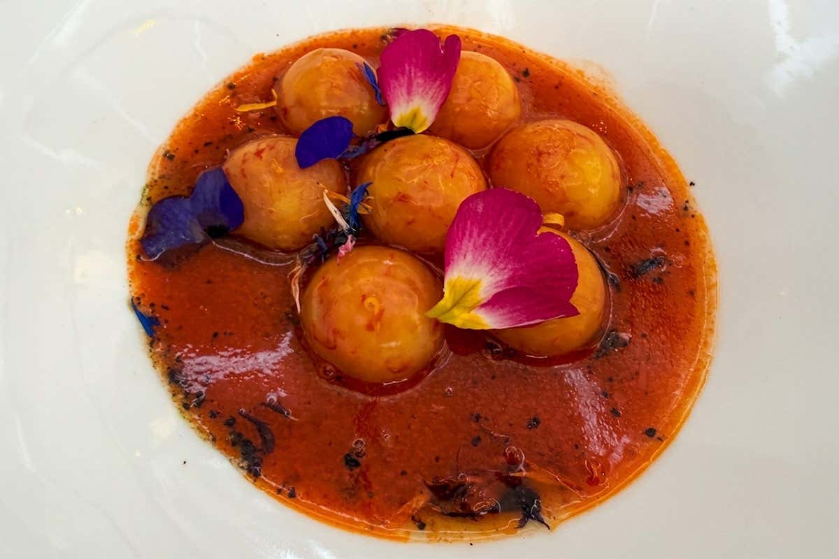 Bon bon di gambero rosso