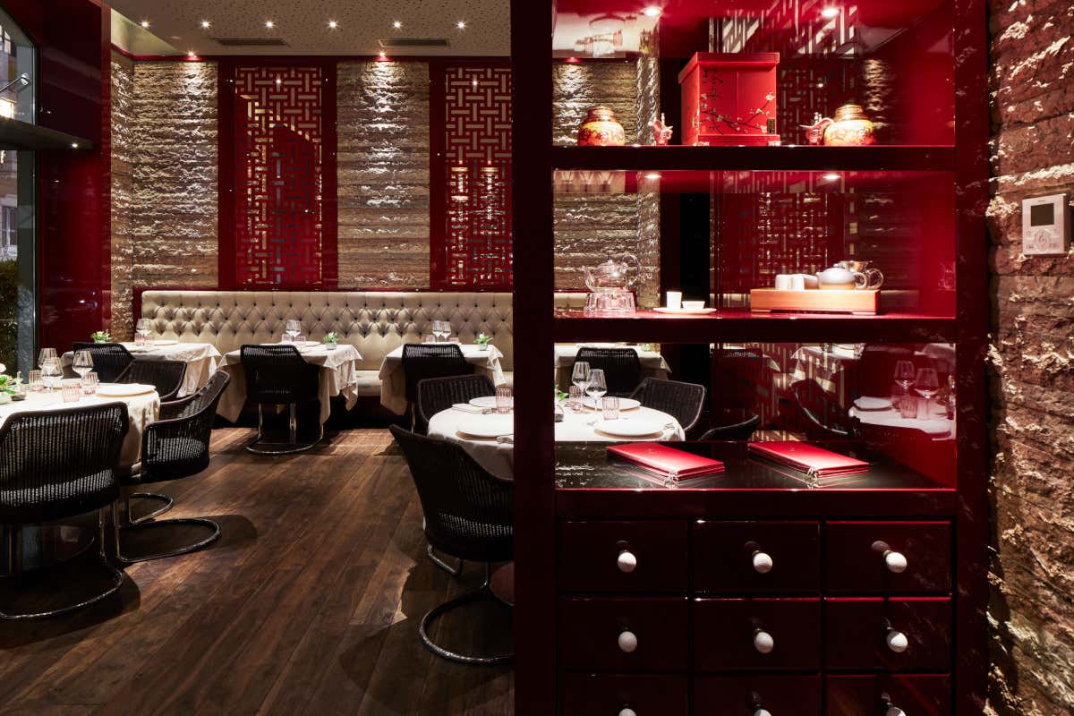 L'eleganza del ristorante Bon Wei di Milano