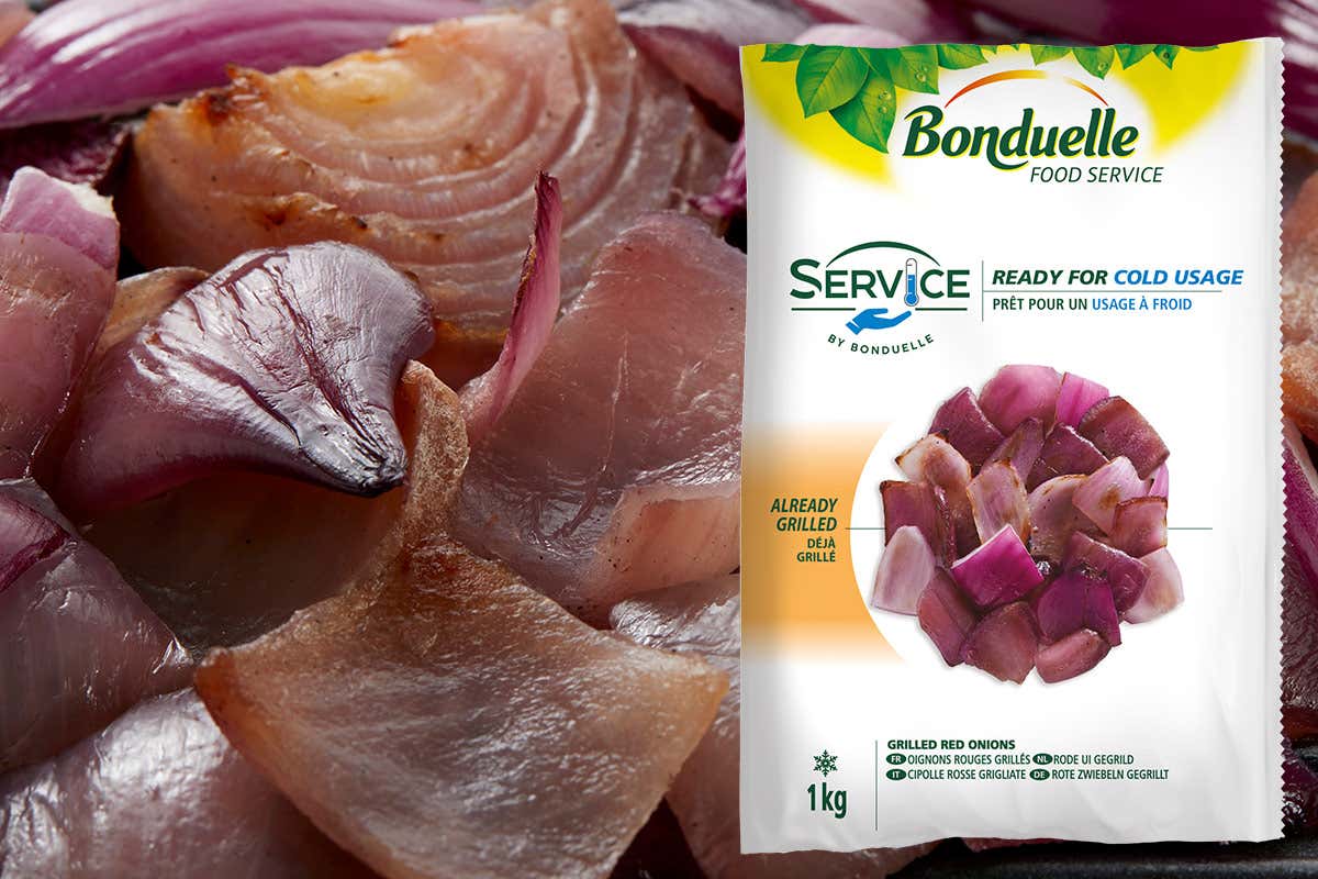 Cipolle rosse grigliate Tre novità grigliate per tutti i tipi di ristorazione Cipolle rosse grigliate Tre novità grigliate per tutti i tipi di ristorazione