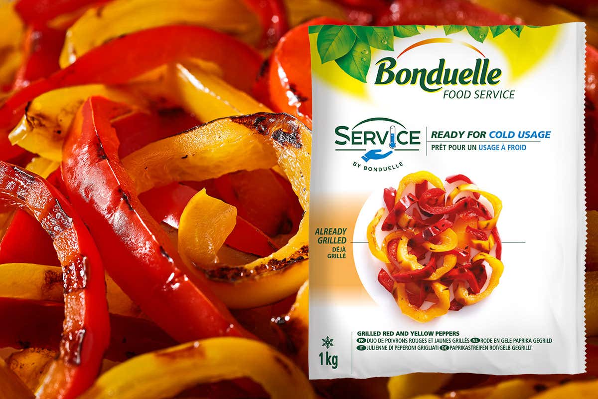 Peperoni julienne grigliati Tre novità grigliate per tutti i tipi di ristorazione Peperoni julienne grigliati Tre novità grigliate per tutti i tipi di ristorazione