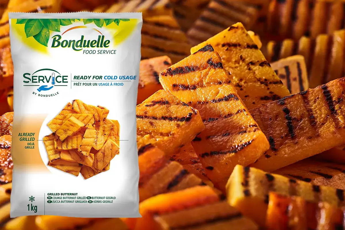 Zucca grigliata Tre novit&agrave; grigliate per tutti i tipi di ristorazione