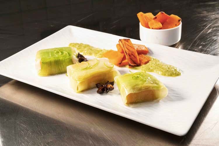 La Zucca grigilata di Bonduelle utilizzata in un piatto di Michieletto Le verdure grigliate di Bonduelle incontrano la cucina di Michieletto La Zucca grigilata di Bonduelle utilizzata in un piatto di Michieletto Le verdure grigliate di Bonduelle incontrano la cucina di Michieletto