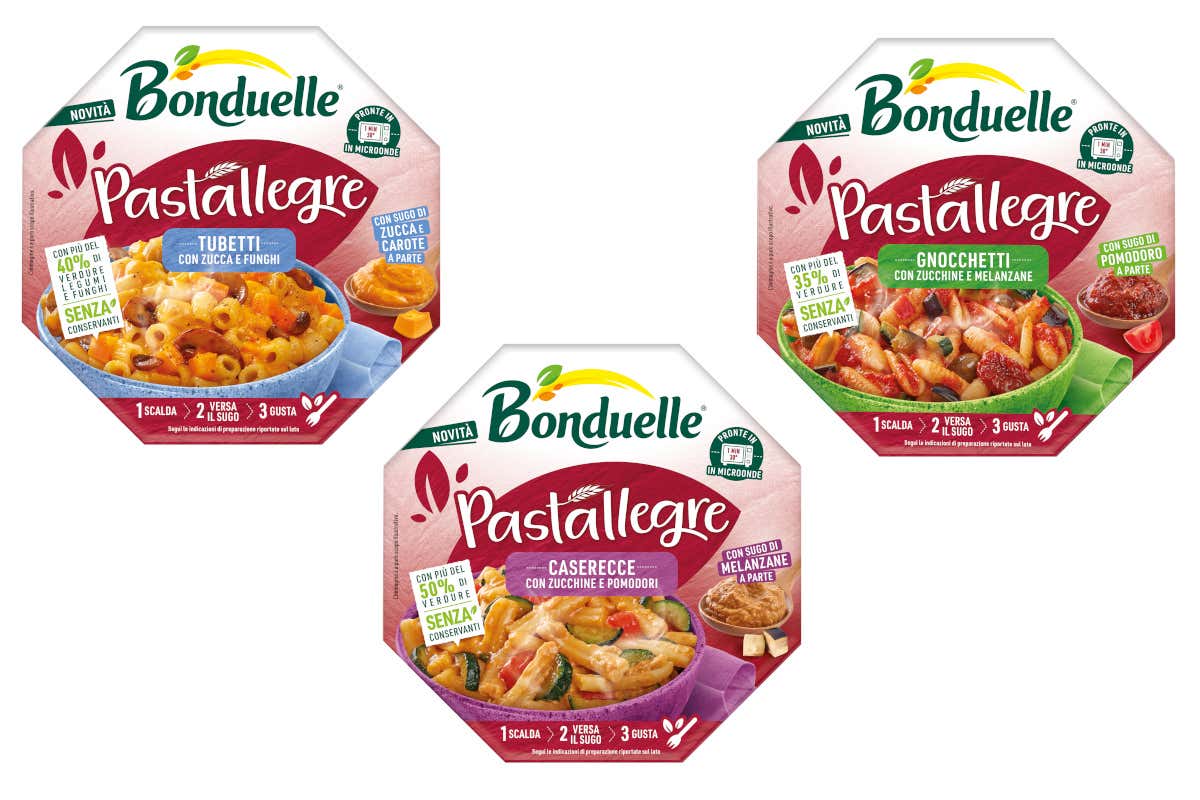 Bonduelle amplia la gamma Pastallegre: freschezza e gusto anche nei surgelati Bonduelle amplia la gamma Pastallegre: freschezza e gusto anche nei surgelati