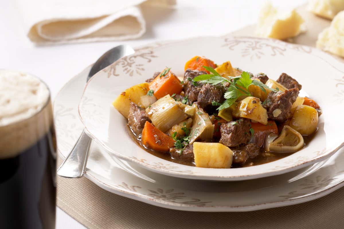 L'Irish Stew, proposto dalla Macelleria Pellegrini durante il periodo di San Patrizio