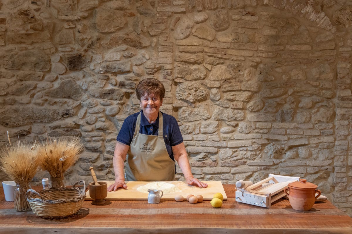 Elodia propone gustose ricette d'antan La quarta estate di Borgo Baccile, oasi d’accoglienza in Abruzzo