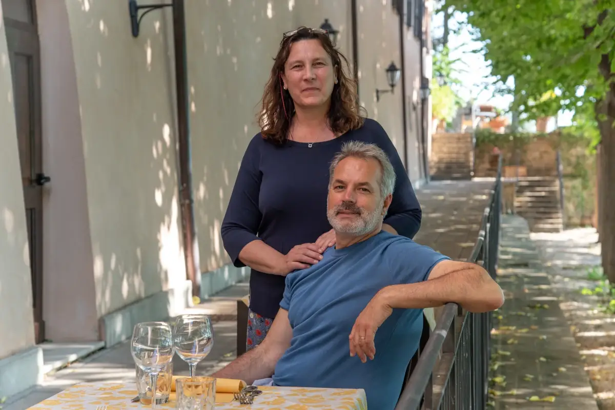 Daniela Di Fabio e Vincenzo Maria Naschi (Credit: Francesca Bocchia) 