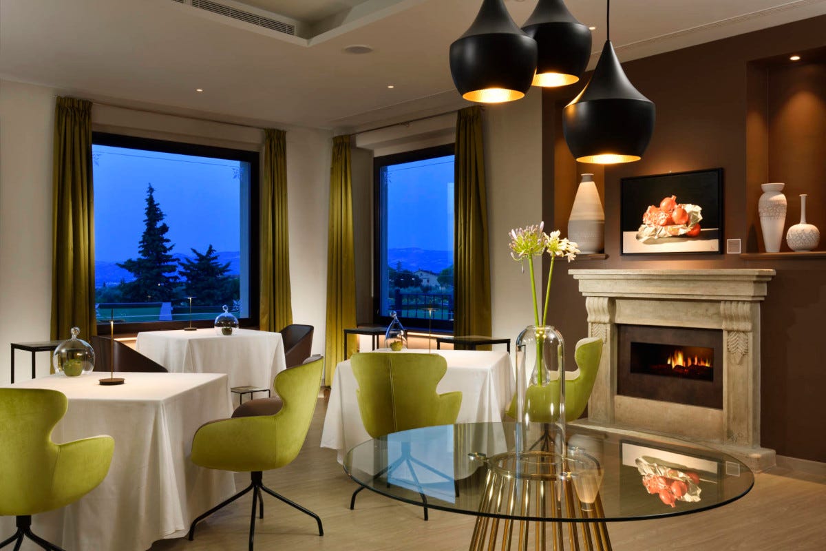 Il ristorante del Borgobrufa Spa Resort  Pasqua gourmet tra bellezza e lusso: ecco dove andare