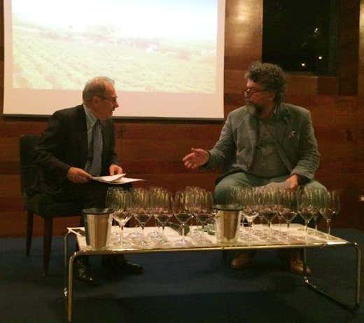 da sinistra, Sandro Boscaini e Andrea Grignaffini da sinistra, Sandro Boscaini e Andrea Grignaffini