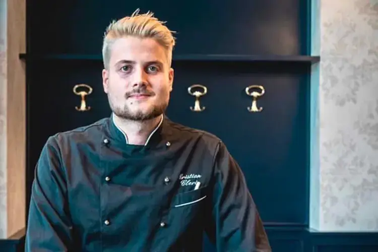 Lo chef Cristian Cleri Cristian Cleri cucina pesce, funghi e tartufo tutto l'anno ad Acqualagna