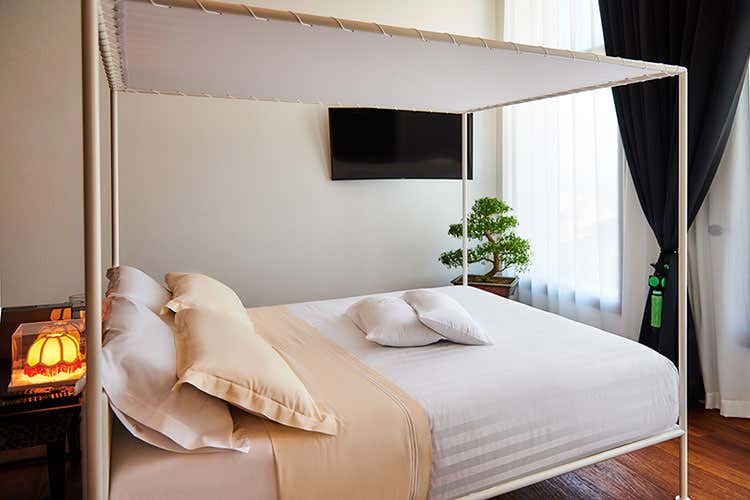 In tutta la struttura solo cinque suite