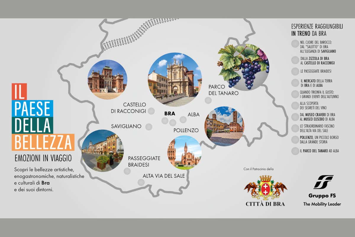 Bra e i dintorni in treno