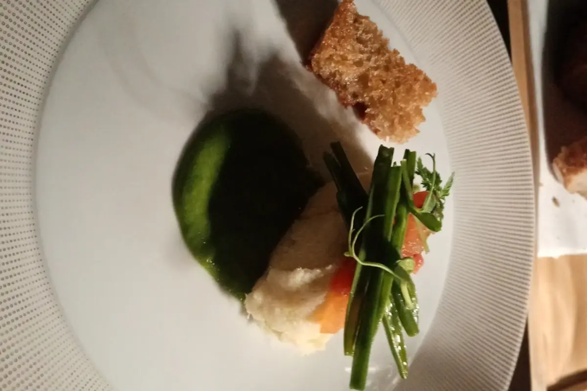 Brandade di Lago con capperi, cornetti e patate, creato dallo chef Sironi 