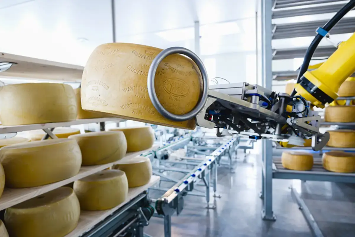 Il magazzino robottizato di Brazzale &egrave; la miglior innovazione sostenibile al World Dairy Forum 2022