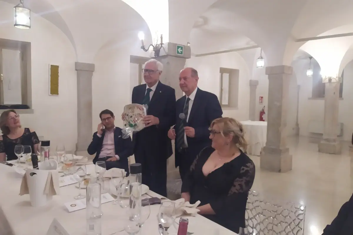 Un momento della serata Donne nell'arte e nella cucina: un binomio che ha fatto la storia