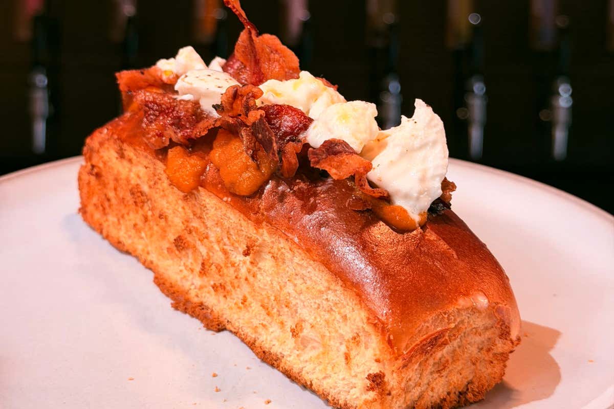 La Conchetta, un panino tagliato a conca in onore del quartiere