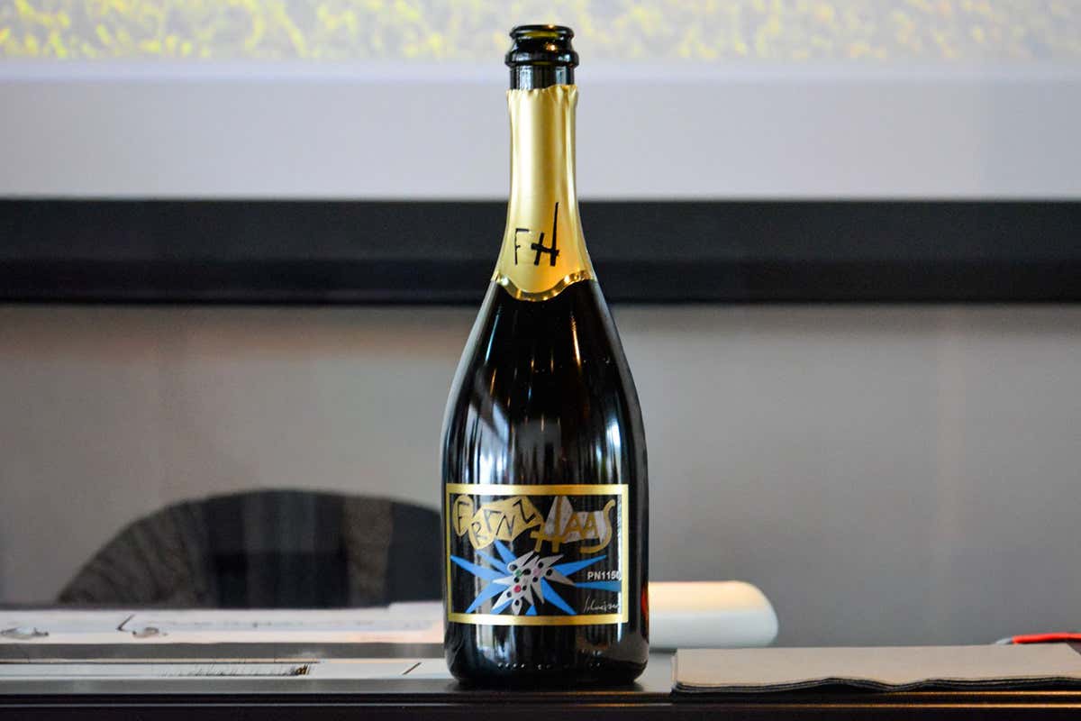 PN 1150, lo spumante che porta il Pinot Nero dove nessuno aveva il coraggio di arrivare