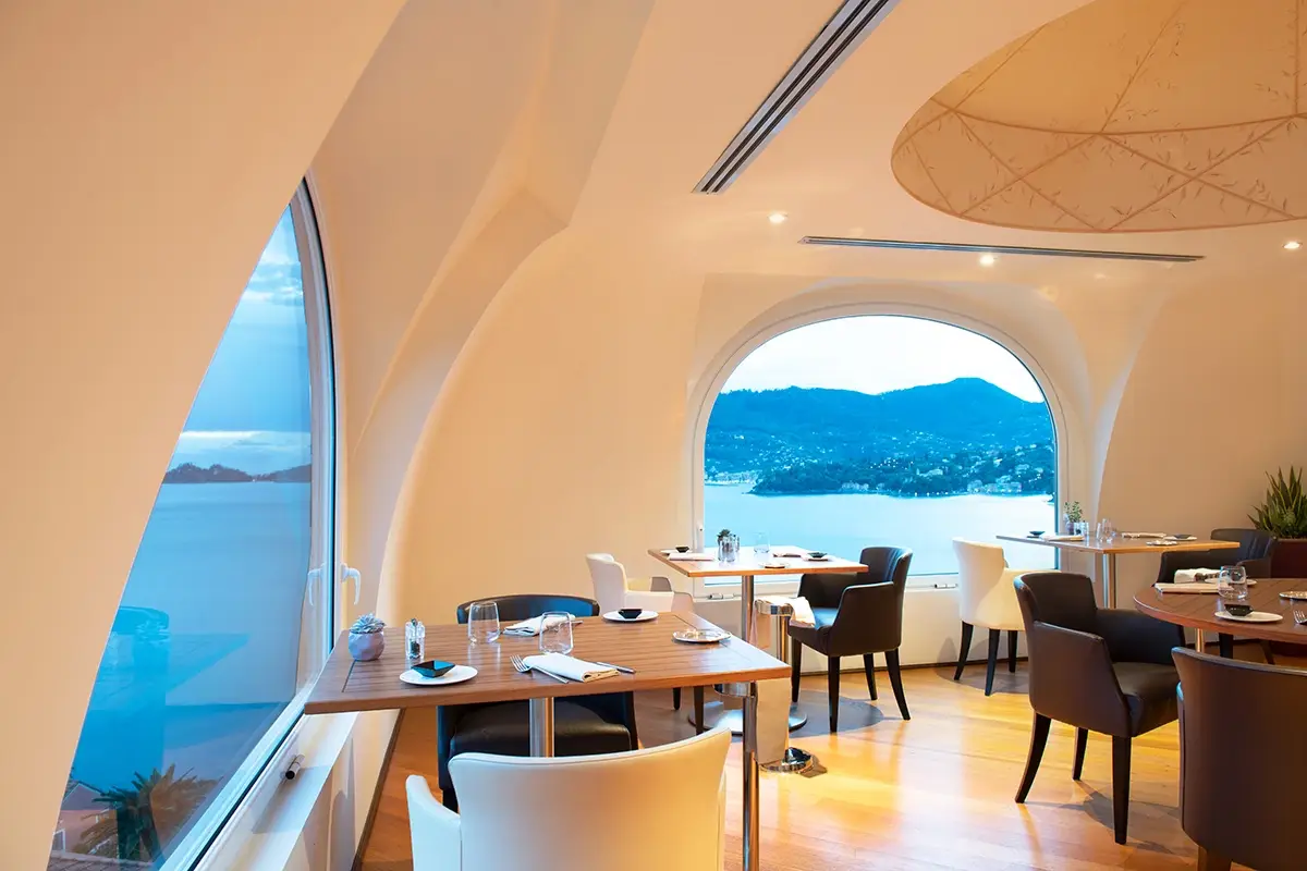 Ristorante con vista Grand Hotel Bristol, la bellezza della riviera del Tigullio