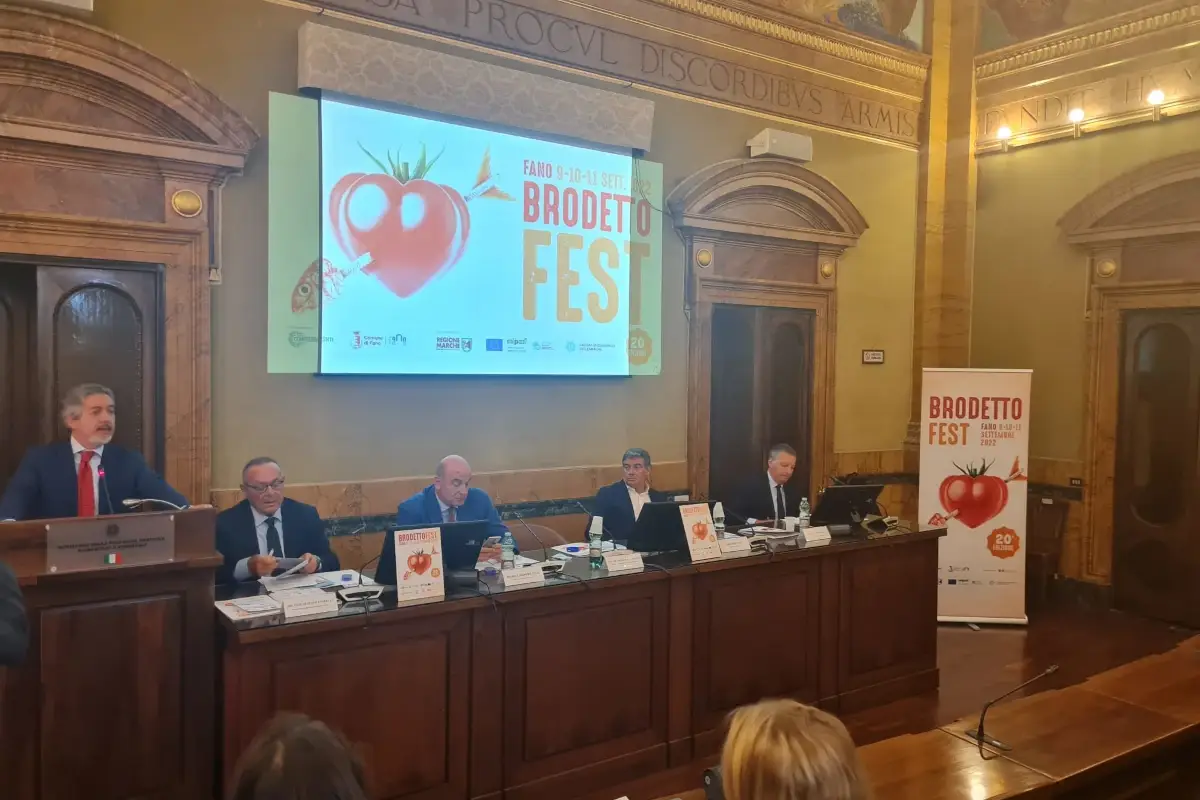 La conferenza stampa di presentazione di BrodettoFest BrodettoFest, grandi eventi per il 20&deg; anniversario
