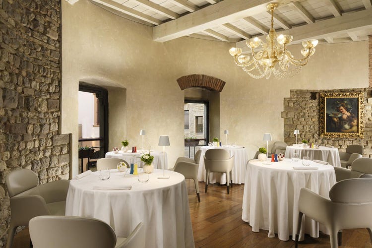 La sala del Santa Elisabetta (Feste e grandi menu È il dicembre al Brunelleschi Hotel)