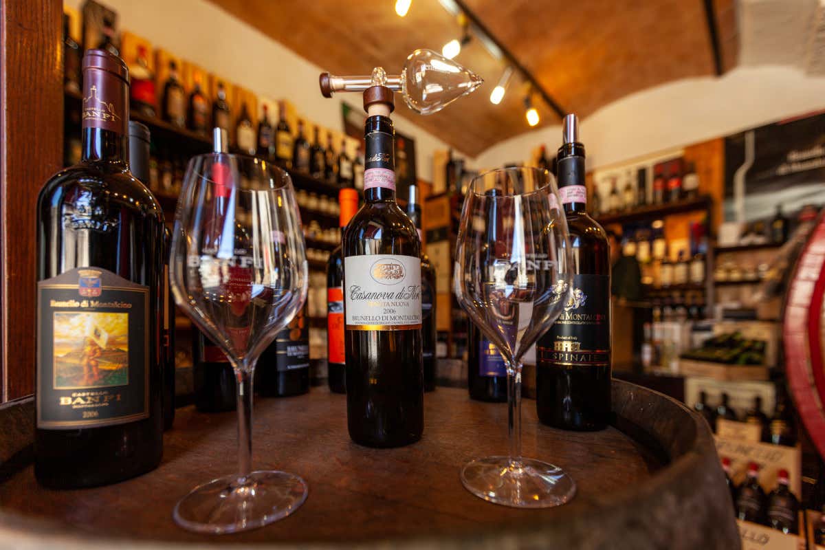 Ogni bottiglia di Brunello stappata genera 117 euro per il territorio di Montalcino