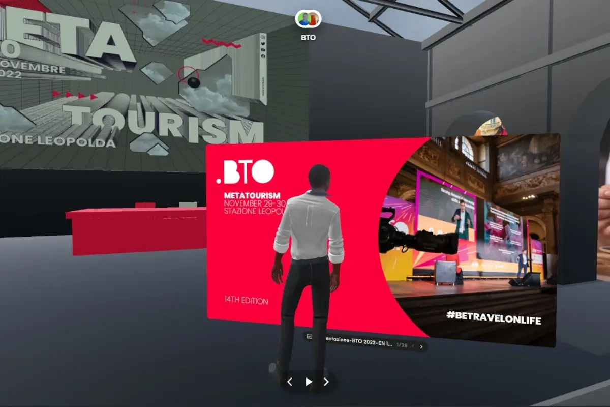 Il Bto nel metaverso&nbsp; A Bto 2022 si scoprono nuove forme di turismo