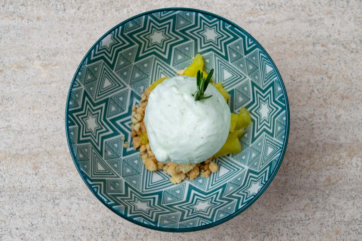 Gelato al latte di Bufala Hosteria Bugiarda, ecco il piatto per il Giro d'Italia