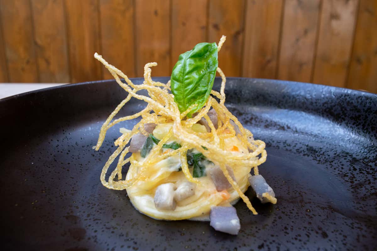 Pasta e patate bugiarde Hosteria Bugiarda, ecco il piatto per il Giro d'Italia