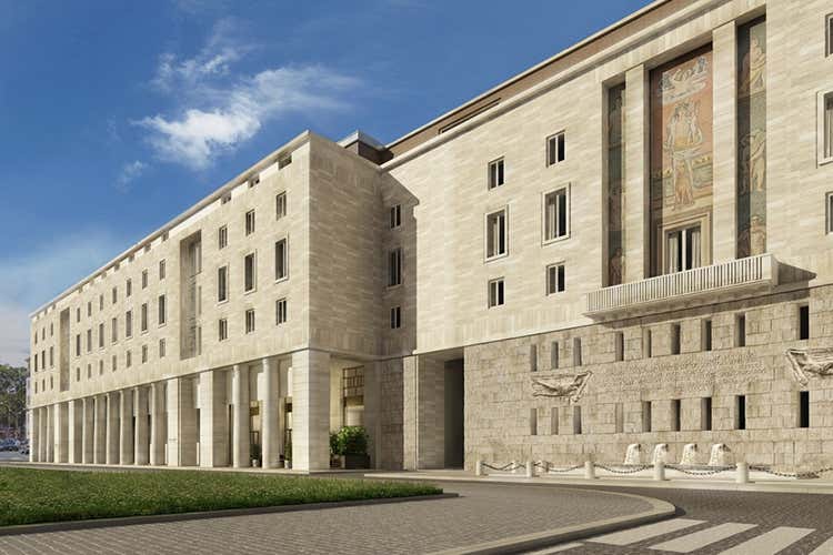 Il palazzo dove sorgerà l'albergo - Il ritorno di Bulgari hotel a Roma All'interno il ristorante di Romito Il palazzo dove sorgerà l'albergo - Il ritorno di Bulgari hotel a Roma All'interno il ristorante di Romito