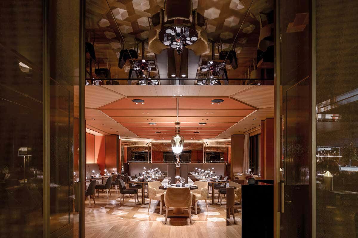 La sala de Il Ristorante - Niko Romito Bulgari Hotels