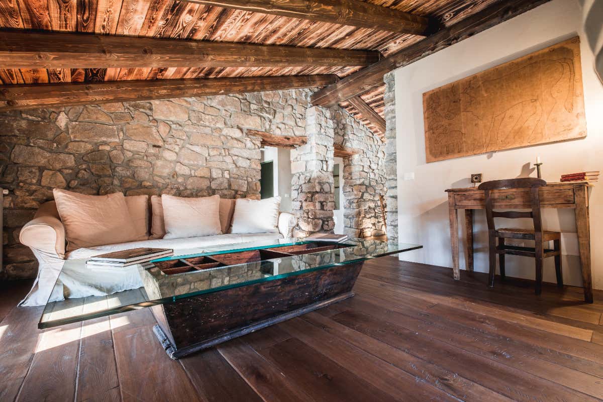 Design in linea con l'ambiente circostante La Bürsch, country house eclettica con un'accoglienza a 360 gradi