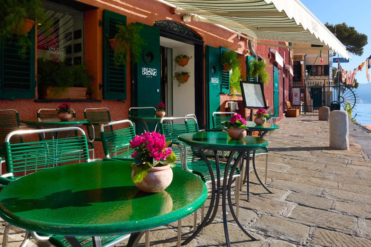 Estate a Portofino: il Vincenzo Dascanio Café è la nuova sosta vista mare